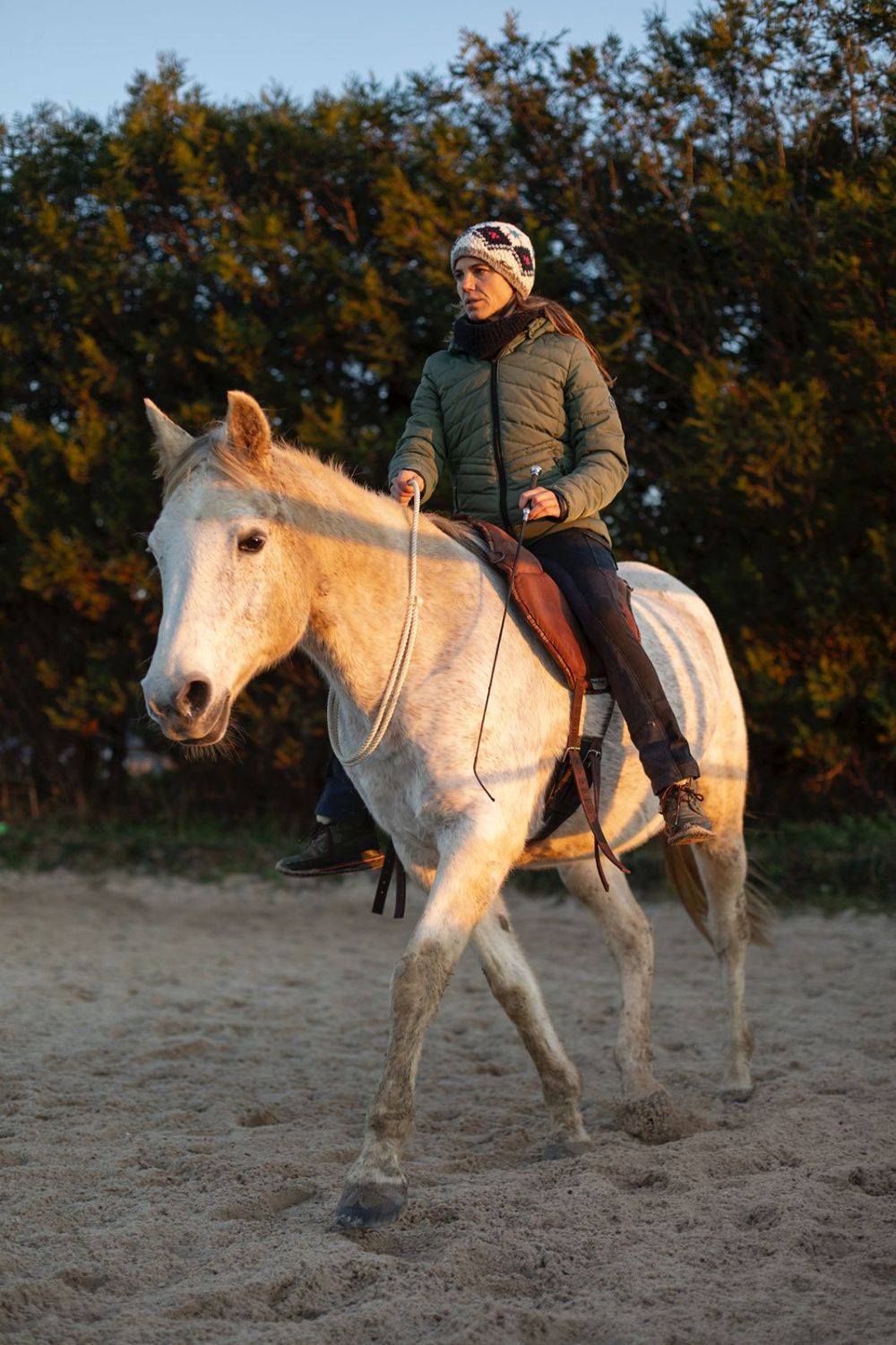 Emilie de Cooker enseignement en équitation et philosophie près de Caen